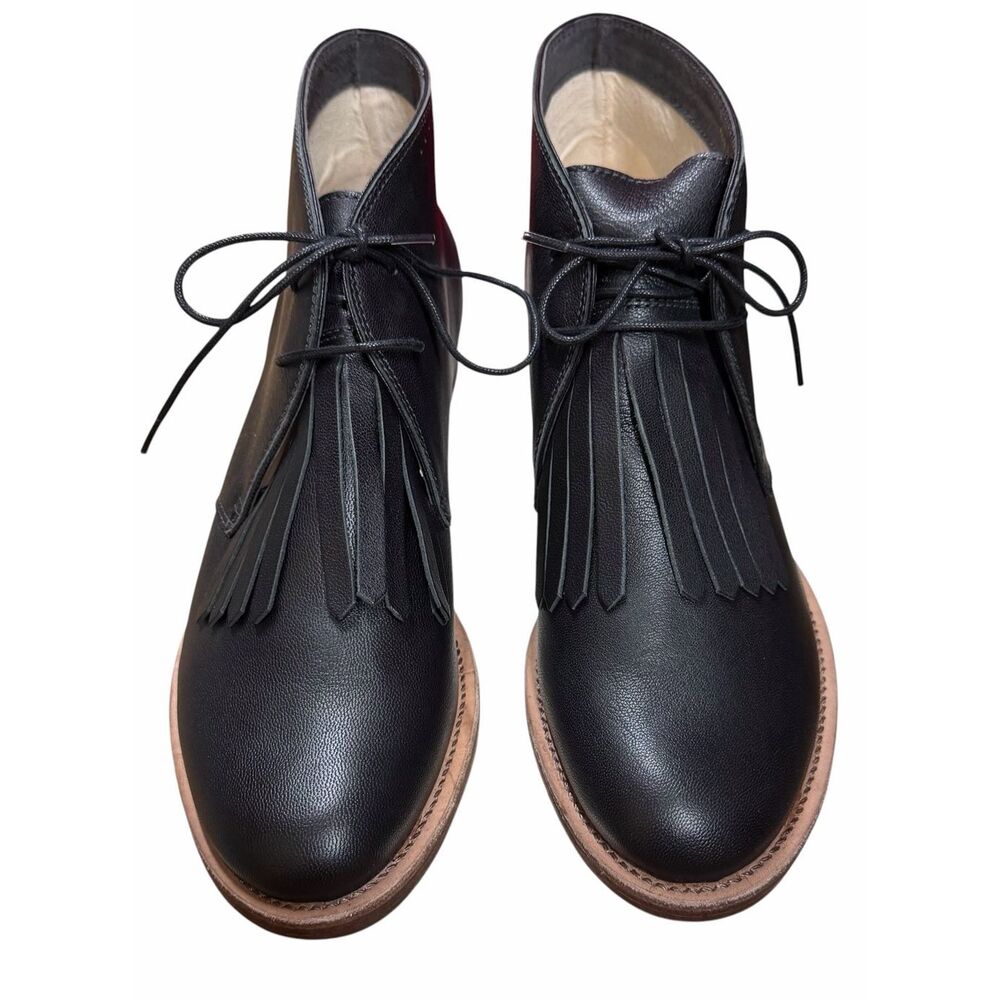 THE GREAT Kilty Boot in Black NWB Size 9